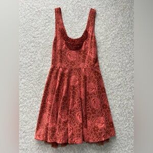 Free People Coral Rose Dress size M
